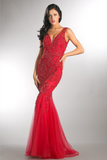 Prom  & Evening Lace Jersey Beaded Dresses