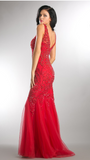 Prom  & Evening Lace Jersey Beaded Dresses