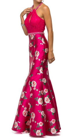 Prom  & Evening Lace Jersey Beaded Dresses