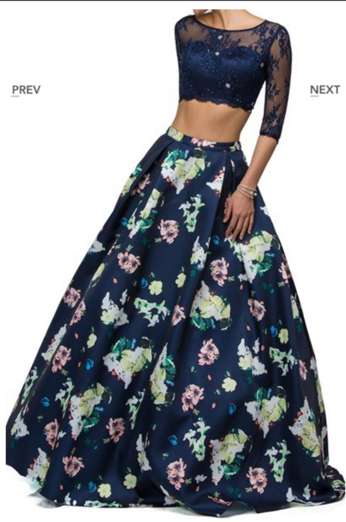 Prom  & Evening Lace Jersey Beaded Dresses