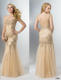 Prom  & Evening Lace Jersey Beaded Dresses