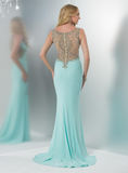 Prom & Evenning Lace Jersey Beaded Dresses