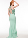 Prom  & Evening Lace Jersey Beaded Dresses