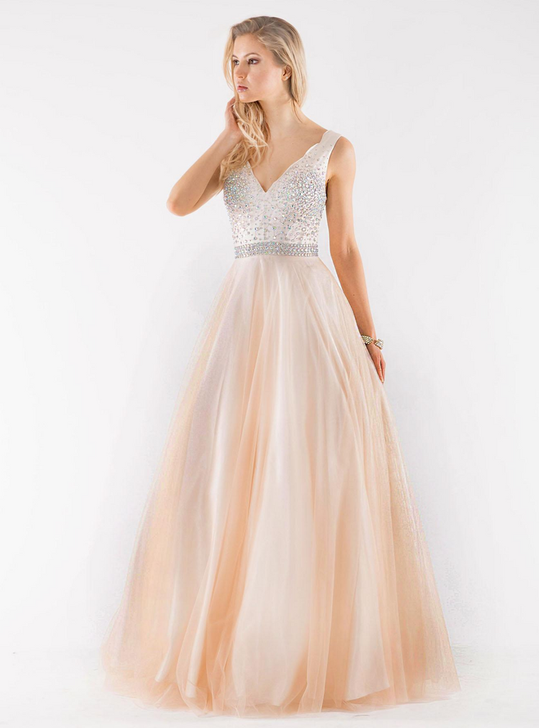 Prom & Evenning Lace Jersey Beaded Dresses