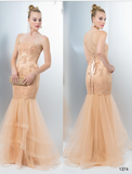 Prom & Evenning Lace Jersey Beaded Dresses