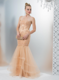 Prom & Evenning Lace Jersey Beaded Dresses