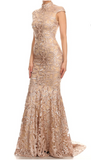 Prom & Evenning Lace Jersey Beaded Dresses