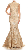 Prom & Evenning Lace Jersey Beaded Dresses