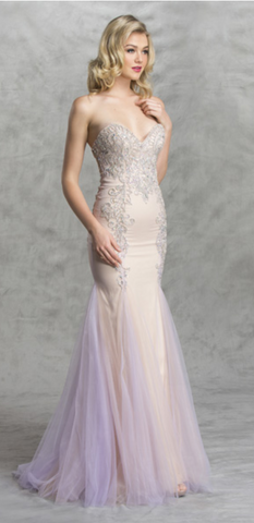 Prom & Evenning Lace Jersey Beaded Dresses