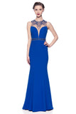 Prom & Evenning Lace Jersey Beaded Dresses