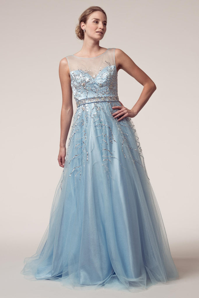Prom & Evening Lace Beaded Dress