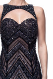 Prom & Evenning Lace Jersey Beaded Dresses