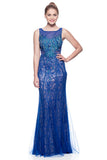 Prom & Evenning Lace Jersey Beaded Dresses