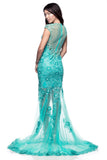 Prom & Evenning Lace Jersey Beaded Dresses