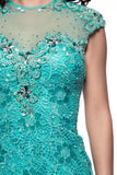 Prom & Evenning Lace Jersey Beaded Dresses