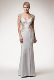 Prom & Evenning Lace Jersey Beaded Dresses