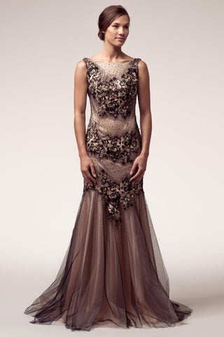 Prom & Evenning Lace Jersey Beaded Dresses