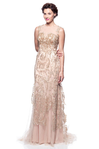 Prom & Evenning Lace Jersey Beaded Dresses