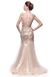 Prom & Evenning Lace Jersey Beaded Dresses