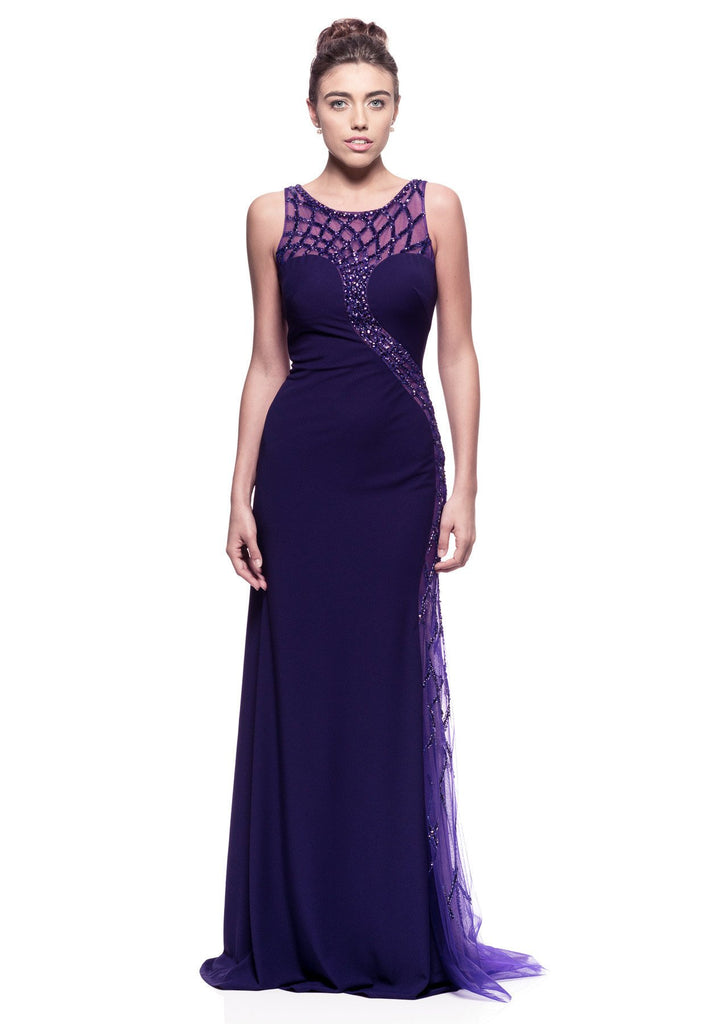 Prom & Evenning Lace Jersey Beaded Dresses