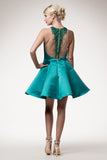 Lace short prom homecoming cocktail dress