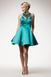 Lace short prom homecoming cocktail dress