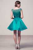 Lace short prom homecoming cocktail dress