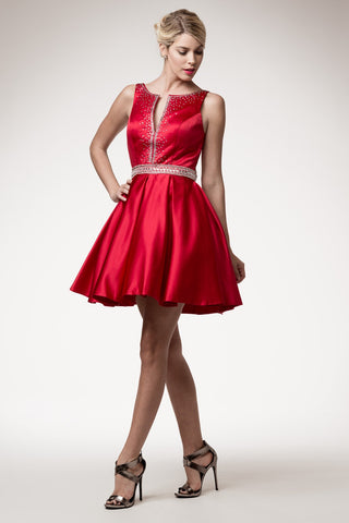 lace short prom homecoming cocktail dress