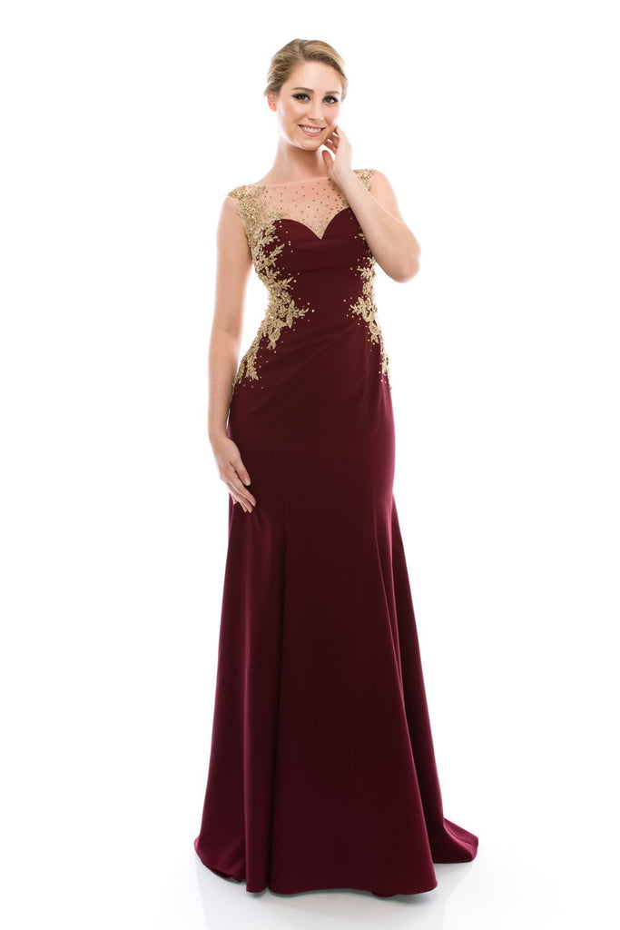 Prom & Evenning Lace Jersey Beaded Dresses