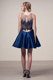 Lace short prom homecoming cocktail dress