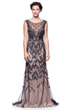 Prom & Evenning Lace Jersey Beaded Dresses