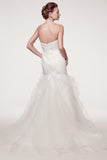 Wedding dress lace STRAPLESS, SWEETHEART, TRUMPET