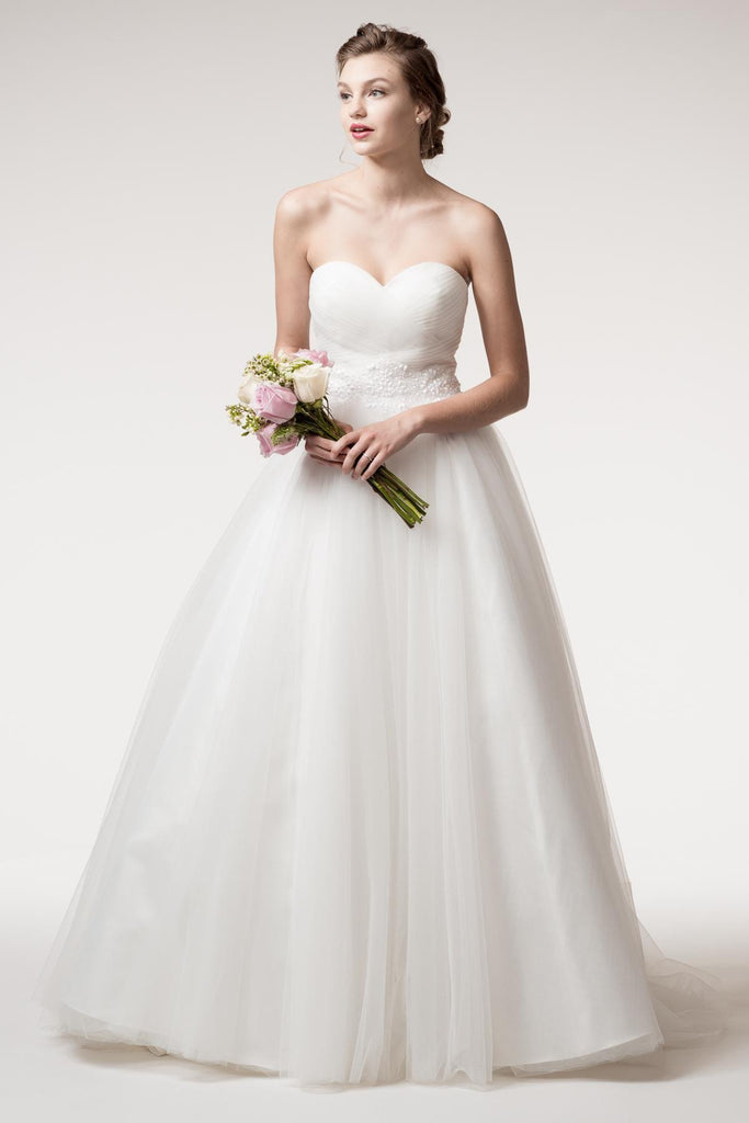 Wedding dress lace A-line SLEEVELESS, SWEETHEART, BALL GOWN