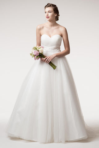 Wedding dress lace A-line SLEEVELESS, SWEETHEART, BALL GOWN