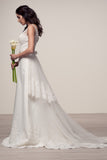 Wedding dress lace SLEEVELESS, SCOOP NECK, A-LINE