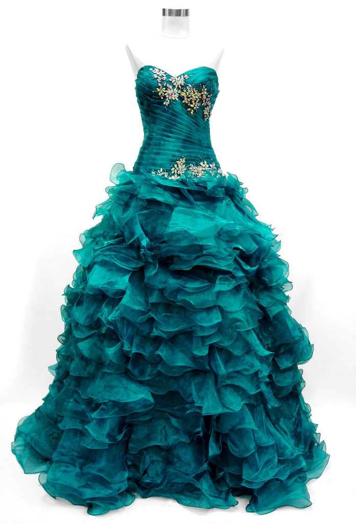 Quinceanera, sweet 16, engagement ball gown dress designer