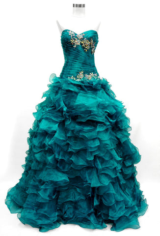 Quinceanera, sweet 16, engagement ball gown dress designer