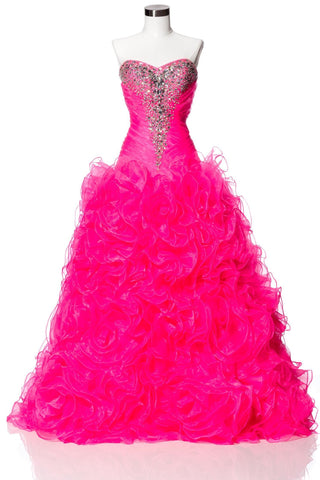 Quinceanera, sweet 16, engagement ball gown dress designer