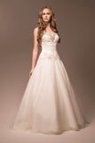 Wedding dress STRAPLESS, SWEETHEART, BALL GOWN