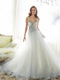 Sophia Tolli V-Neckline Ball Gown Wedding Dress