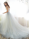 Sophia Tolli V-Neckline Ball Gown Wedding Dress