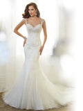 Sophia Tolli Wedding Dress tulle lace mermaid trumpet gown