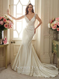 Sophia Tolli Wedding Dress satin lace mermaid trumpet ball gown