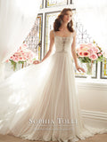 Sophia Tolli Wedding Dress satin lace mermaid trumpet gown