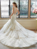 Sophia Tolli Wedding Dress tulle lace mermaid trumpet ball gown