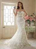 Sophia Tolli Wedding Dress tulle all over lace mermaid trumpet