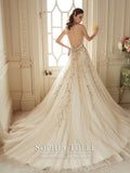 Sophia Tolli Wedding Dress tulle lace A-line