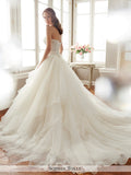 Sophia Tolli two-piece lightweight fantasy organza  full A-line wedding gown