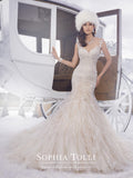Sophia Tolli Wedding Dress tulle lace mermaid trumpet
