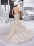 Sophia Tolli Wedding Dress tulle lace mermaid trumpet